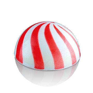 Eine Ganache aus Weißer Schokolade verfeinert mit purer Vanille.