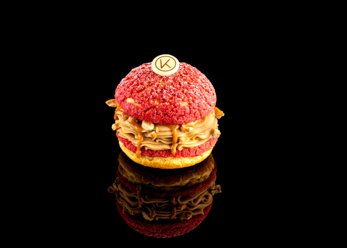 Choux Cashew Rhabarber